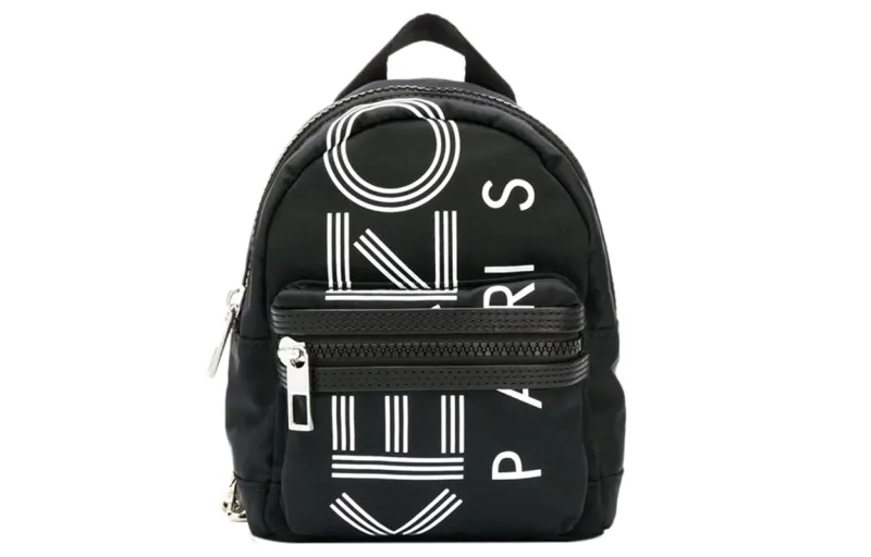 KENZO Nylon Backpack Men's Black