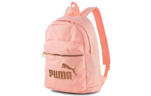PUMA Polyester Backpack Regular Women's Apricot Red
