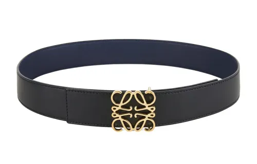 【Previous Season】Anagram buckle calf leather belt