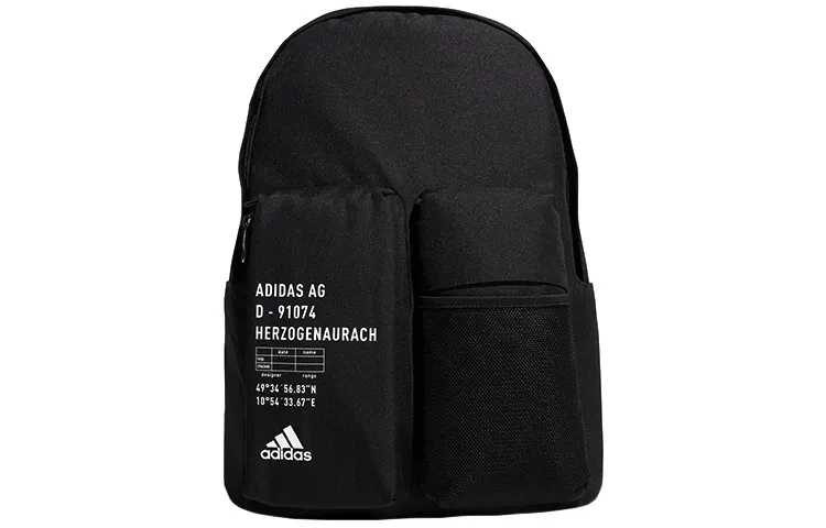 Adidas Polyester Backpack Regular Unisex Black