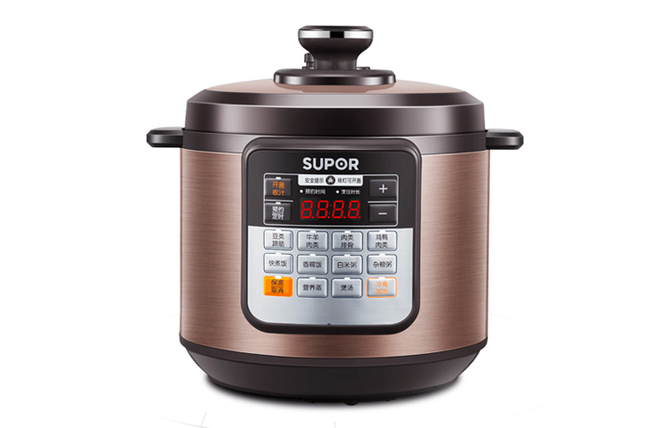 SUPOR Supor electric pressure cooker, one pot, two pots, one-button pressure reduction, intelligent temperature control 6L CYSB60YCW10D-110