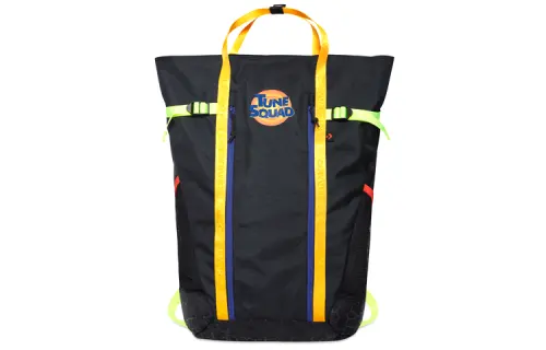 Converse Air Slam Dunk 2 Collaboration Polyester Handheld Backpack Unisex Black Yellow