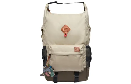 New Balance × JHI Collaboration Fabric Handheld Backpack Regular Unisex Ecru