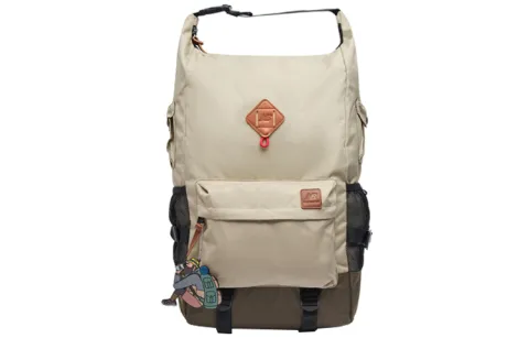 New Balance × JHI Collaboration Fabric Handheld Backpack Regular Unisex Ecru