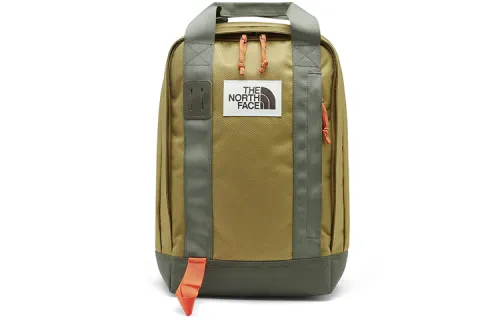THE NORTH FACE 14.5L Backpack Outdoor Bag Polyester Army Green Unisex
