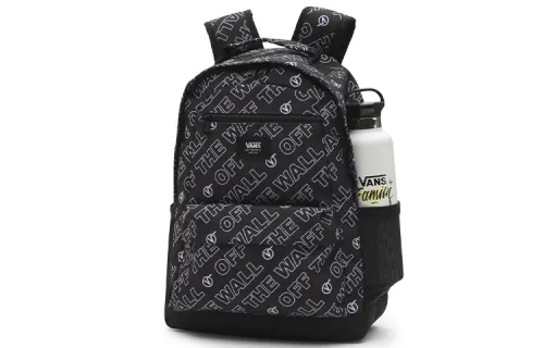 Vans Polyester Backpack Regular Unisex Black