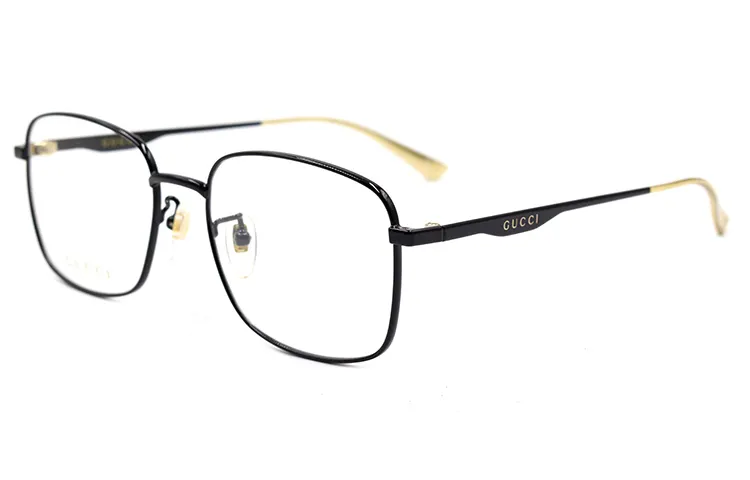 GUCCI Square Eyeglass Frames Men's