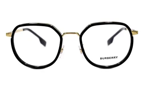 Burberry Prescription Glasses Unisex Black/Gold