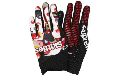 Supreme Sports Gloves Unisex Black Red White