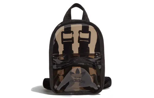 Adidas Originals Polyurethane Backpack Unisex Tea Brown/Black