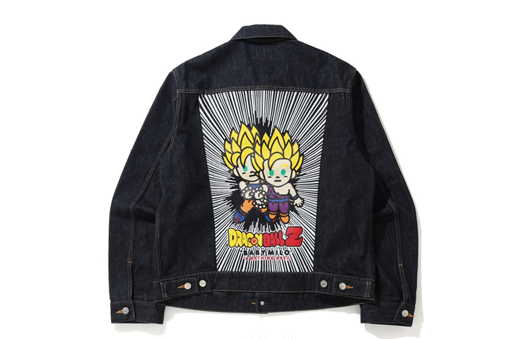 Мужская куртка A BATHING APE Denim Jacket (синяя) — фото 2