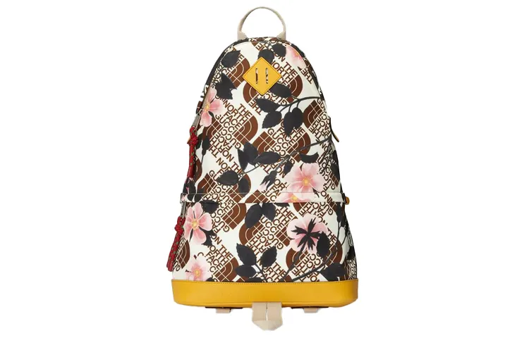 GUCCI The North Face Collaboration With Leather Backpack Medium Unisex Beige/Yellow