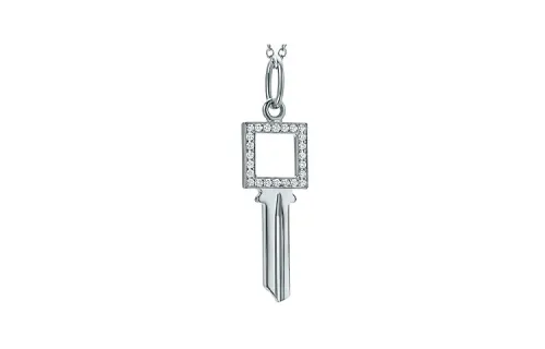 TIFFANY & CO. Keys Charms & Pendants Unisex Silver