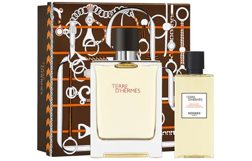 HERMES Wooden shampoo with a light fragrance, shower gel, woody notes, 100 ml, 80 ml
