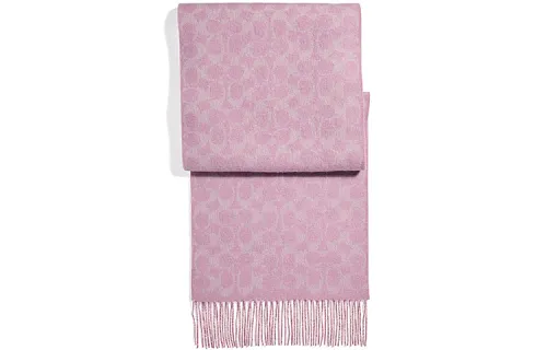 COACH Knit Scarves Women's Pink