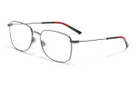 GUCCI Web Oval Prescription Glasses Men's