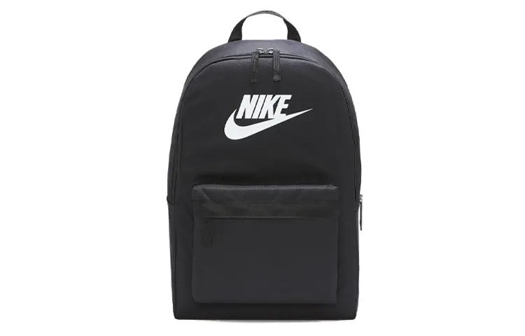 Nike Heritage Polyester Laptop Bag Backpack Regular Unisex Black
