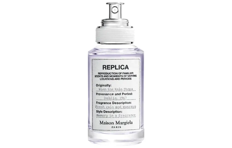 Maison Margiela When The Rain Stops Perfumes Aquatic And Fougere Scented Notes Eau De Toilette Bergamot Jasmine