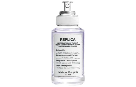 Maison Margiela When The Rain Stops Perfumes Aquatic And Fougere Scented Notes Eau De Toilette Bergamot Jasmine