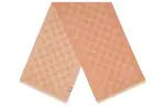 GUCCI Knit Scarves Unisex Pink/Beige
