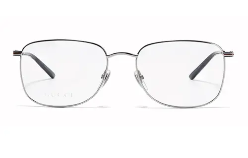 GUCCI Web Square Prescription Glasses Men's