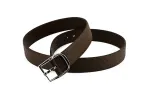 GUCCI GG Cow Leather Belts Men's Dark Coffee Width 4cm
