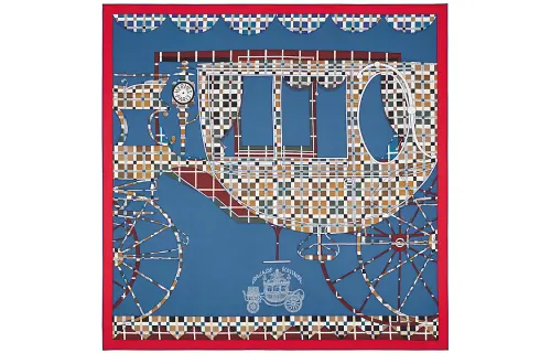 HERMES Scarves Women's Blue
