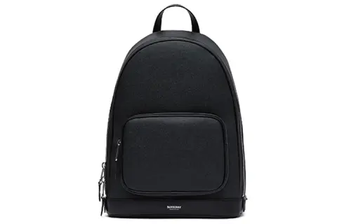 Burberry Grainy Leather Backpack Black