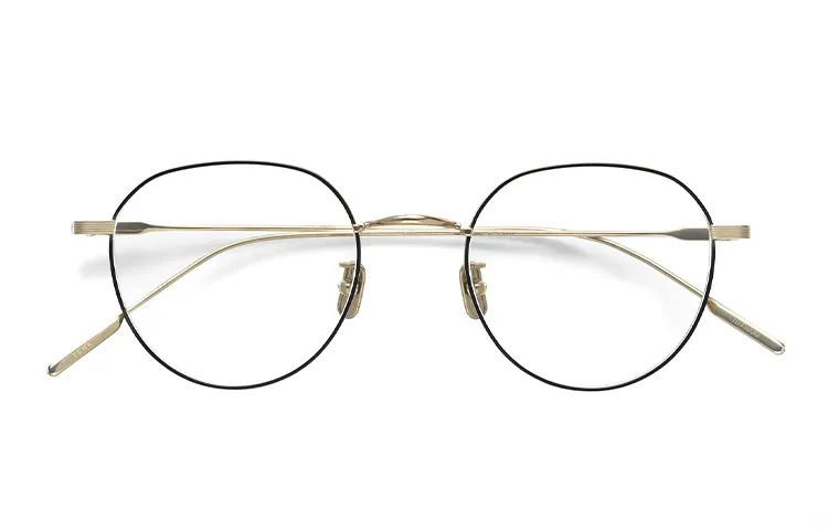 Yona 031(BK) round-frame glasses