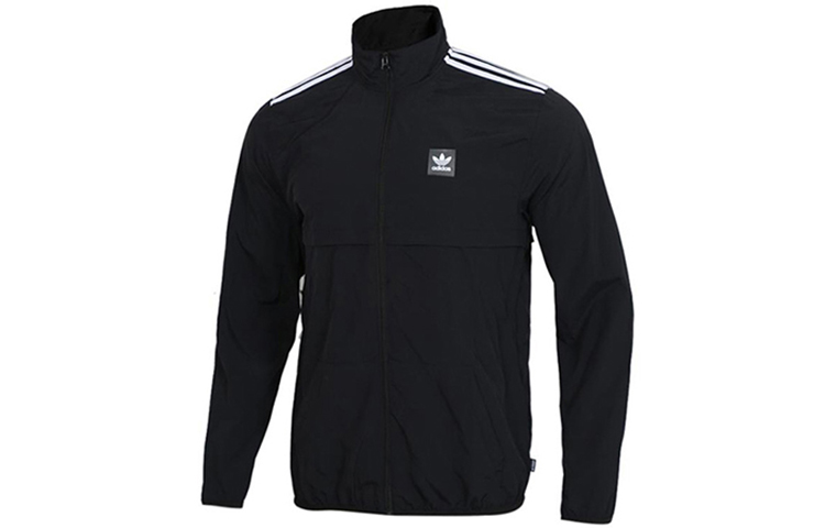 Мужские куртка adidas originals Class Action JK (черный) — фото 3
