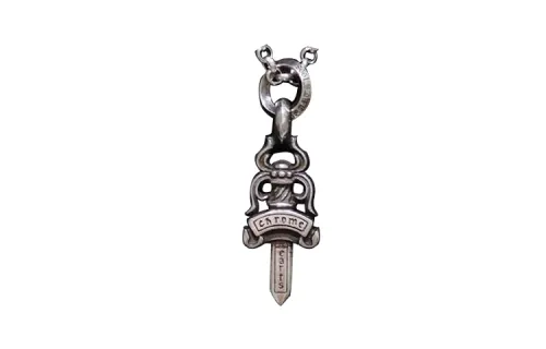 Chrome Hearts 925 Sterling Silver Pendants Unisex Silver