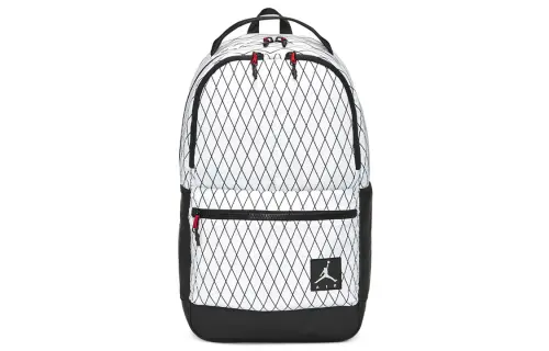 Jordan Polyester Backpack Regular Unisex White
