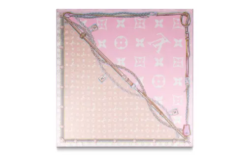 LOUIS VUITTON MATCH Scarves Women's Light Pink