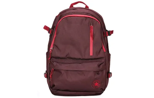 Converse Polyester Backpack Regular Unisex Burgundy