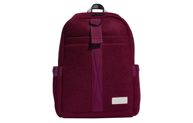Adidas Polyester Backpack Regular Unisex Burgundy