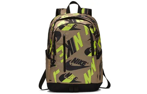 Nike Polyester Backpack Unisex Umber