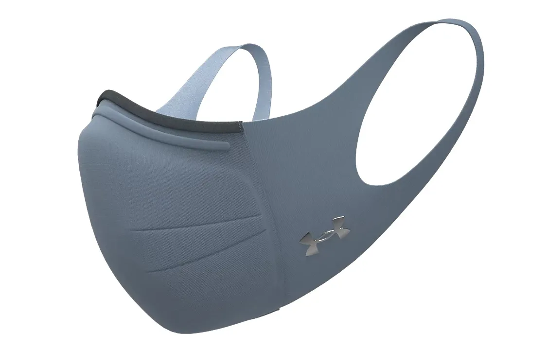 Under Armour Face Masks Unisex Washed Blue