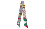 HERMES Twilly Scarves Women's Green