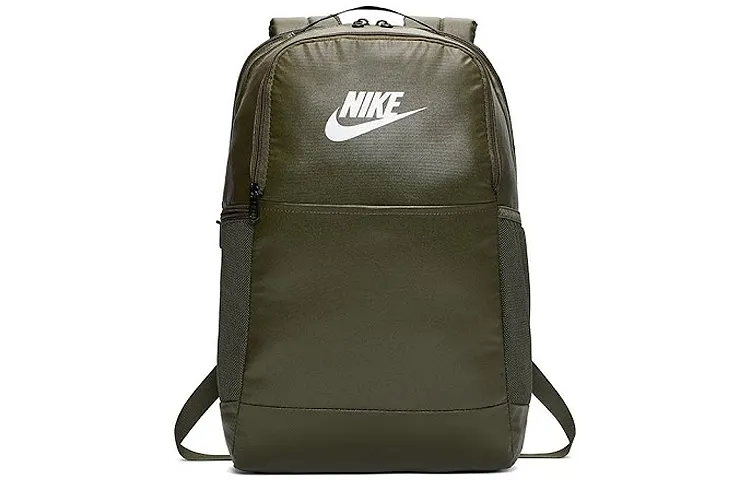 Nike Polyester Backpack Medium Unisex Army Green