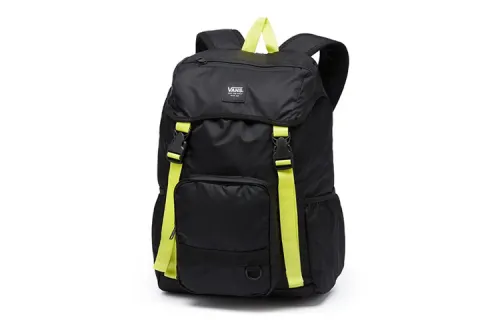 Vans Nylon Mountaineering Bag Backpack Unisex Black/Yellow