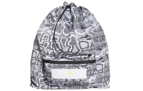 Adidas Polyester Backpack Regular Women's Black White Yellow
