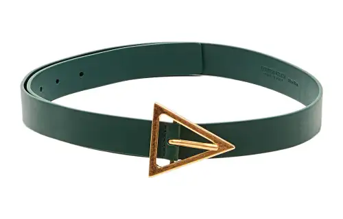 Bottega Veneta Cow Leather Belts Women's 1CM