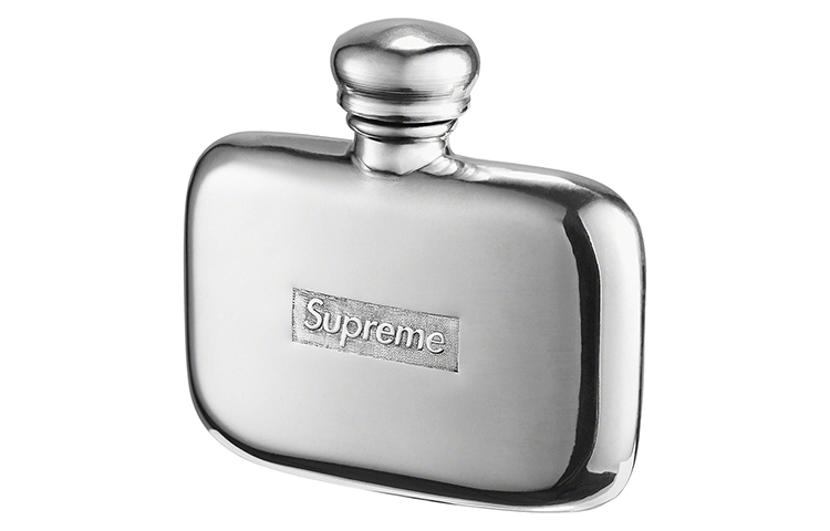 Сумка Supreme ewter Mini Flask (серебряная)