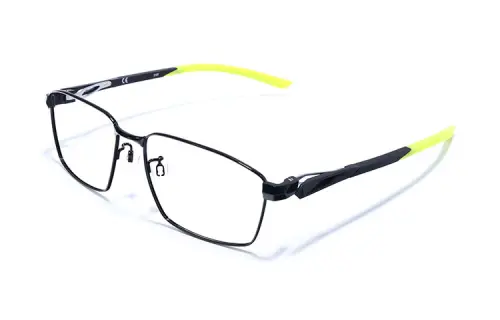 Nike Titanium Alloy Square Eyeglass Frames Unisex