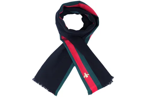 Gucci Wool scarf with Web