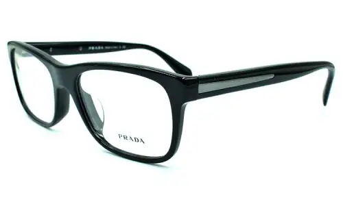 PRADA Square Eyeglass Frames Men's