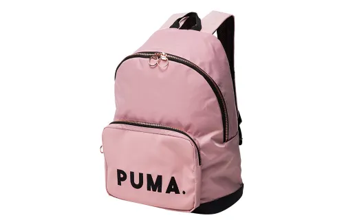PUMA Polyester Nylon, Polyurethane Backpack Regular Unisex Newlywed Pink
