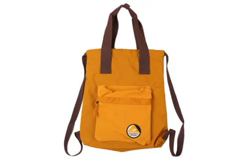 New Balance Fabric Handbag Backpack Unisex Brown