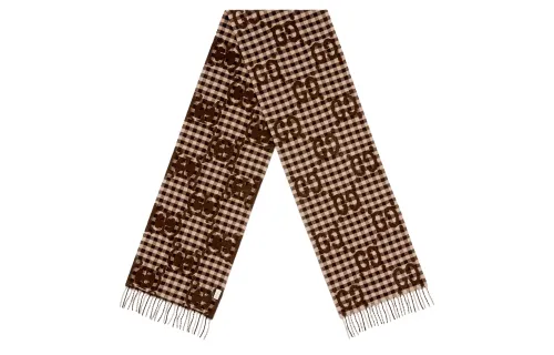 GUCCI Wool Knit Scarves Women's