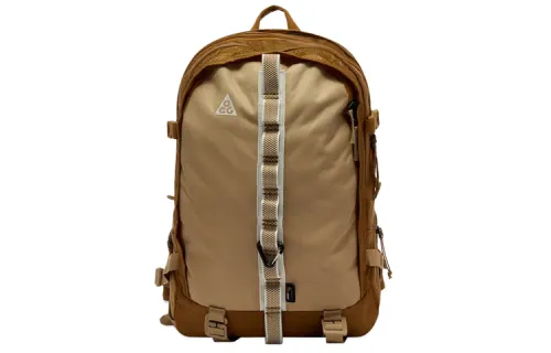 Nike Polyamide Backpack Regular Men's Beige/Brown